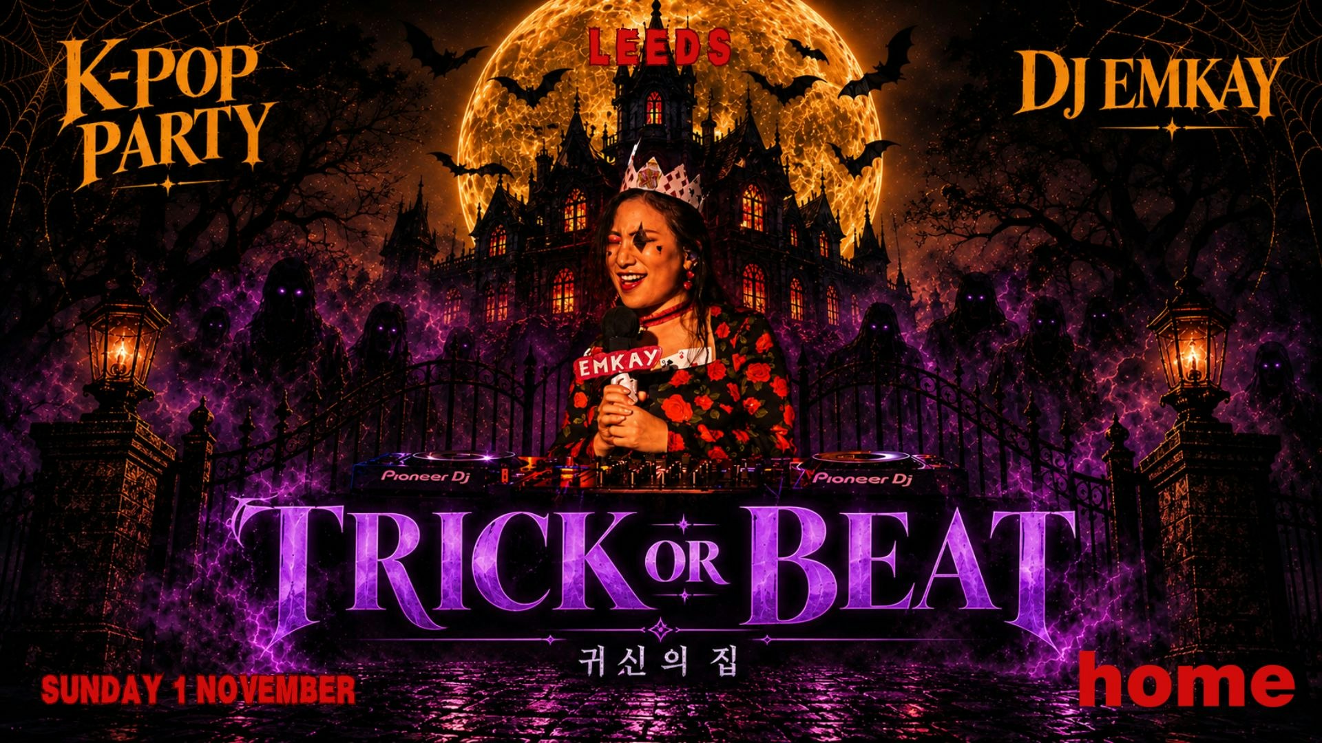 Leeds KPOP HALLOWEEN “TRICK OR BEAT” with DJ EMKAY | Sunday 1st November