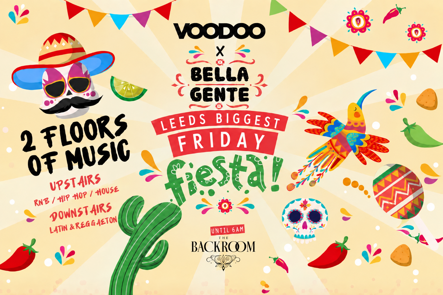 💃 Bella Gente @ The Backroom | Reggaeton vs RnB & Hip Hop | Every Friday