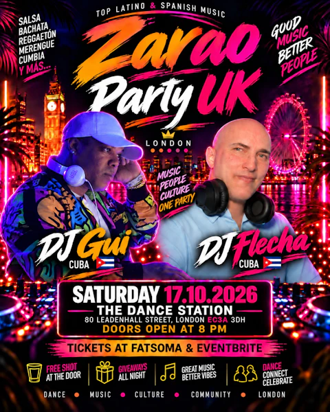🇨🇺 URBAN & CUBAN NIGHT AT SARAO 🇨🇺