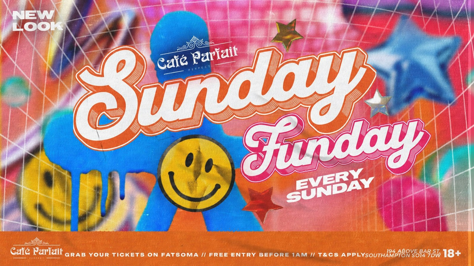 Sunday Funday! Half price drinks with a Sunday Funday Card!