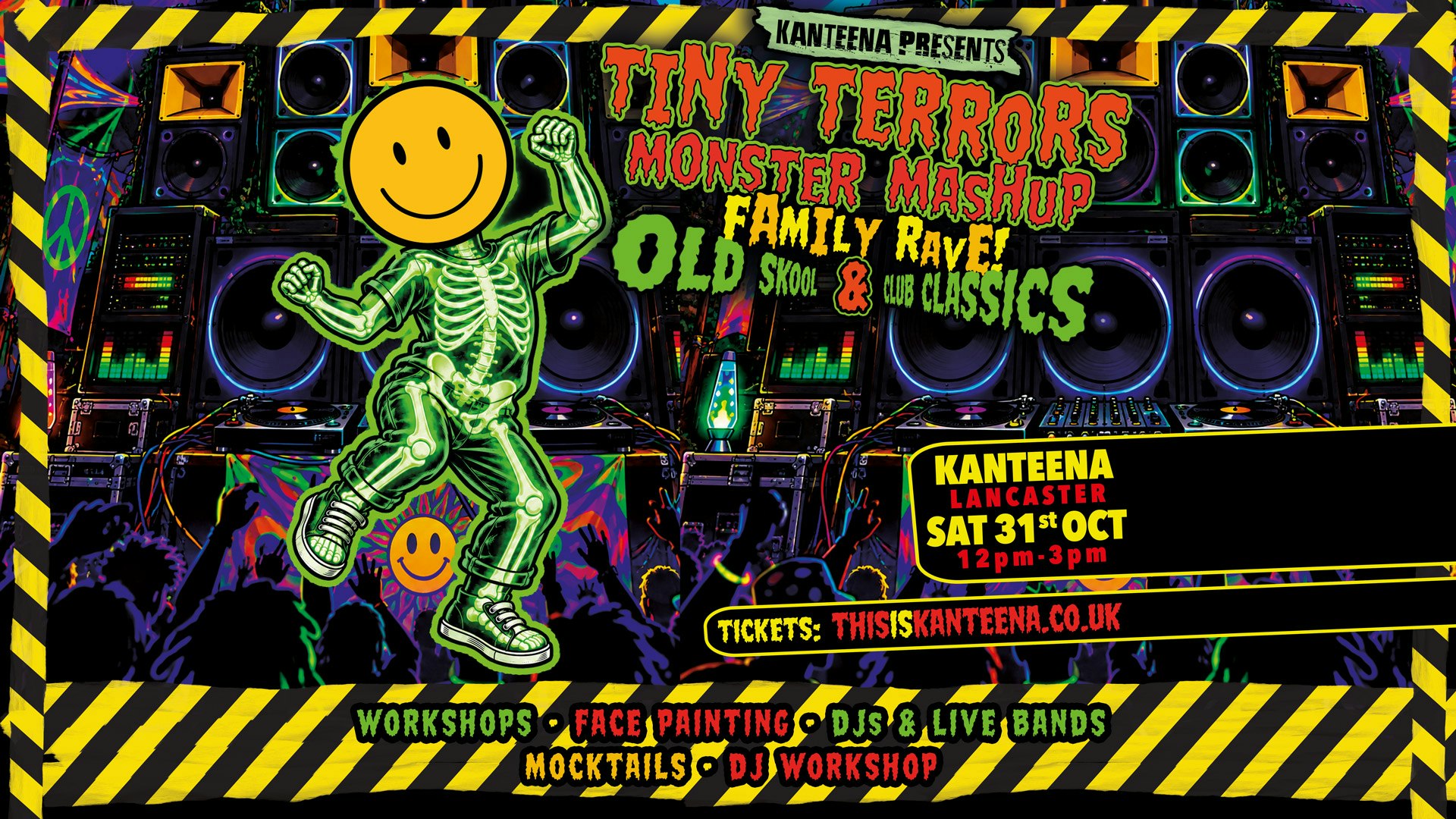 TINY TERRORS MONSTER MASH // Halloween Family rave