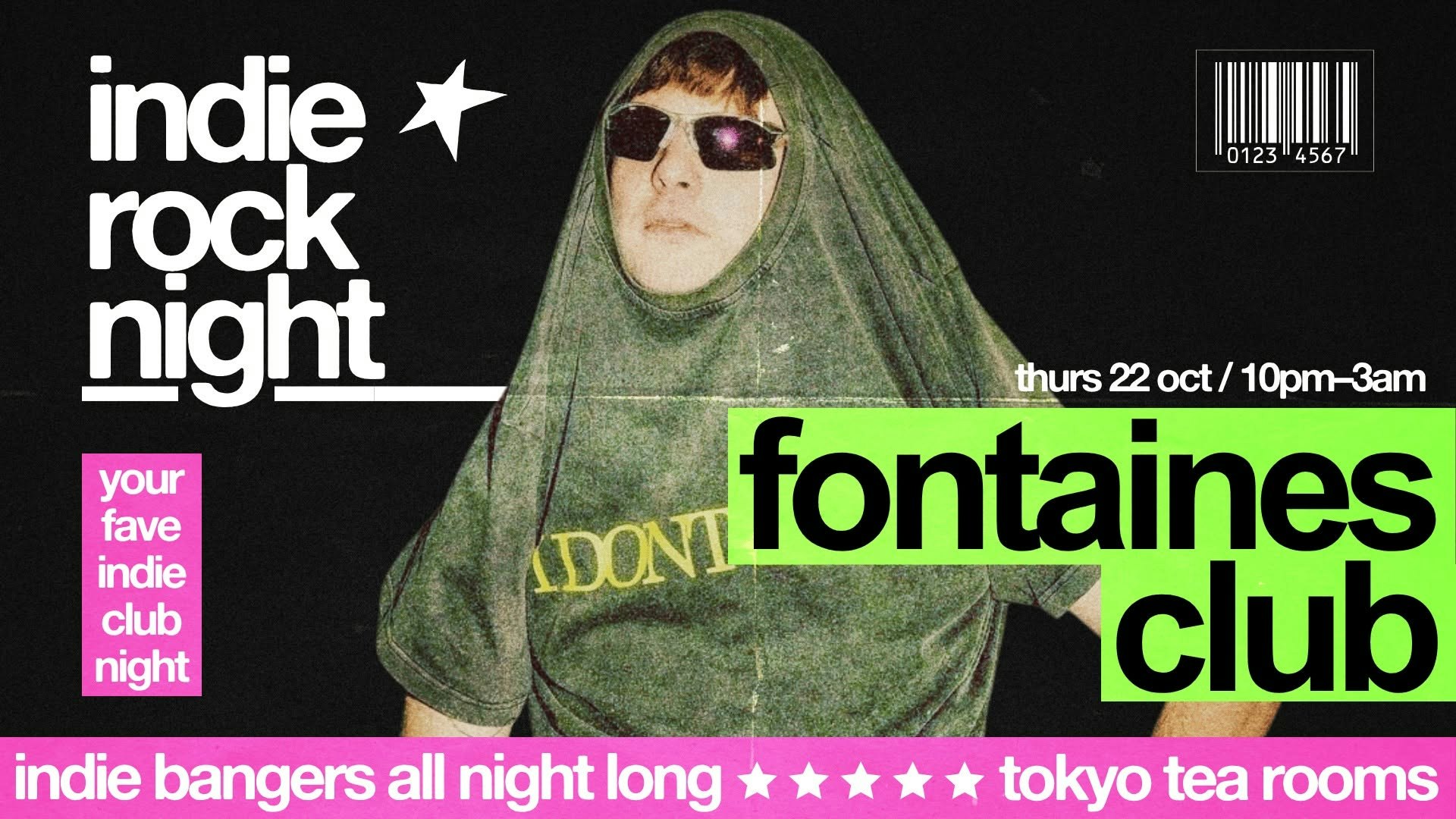 Indie Rock Night ∙ FONTAINES CLUB