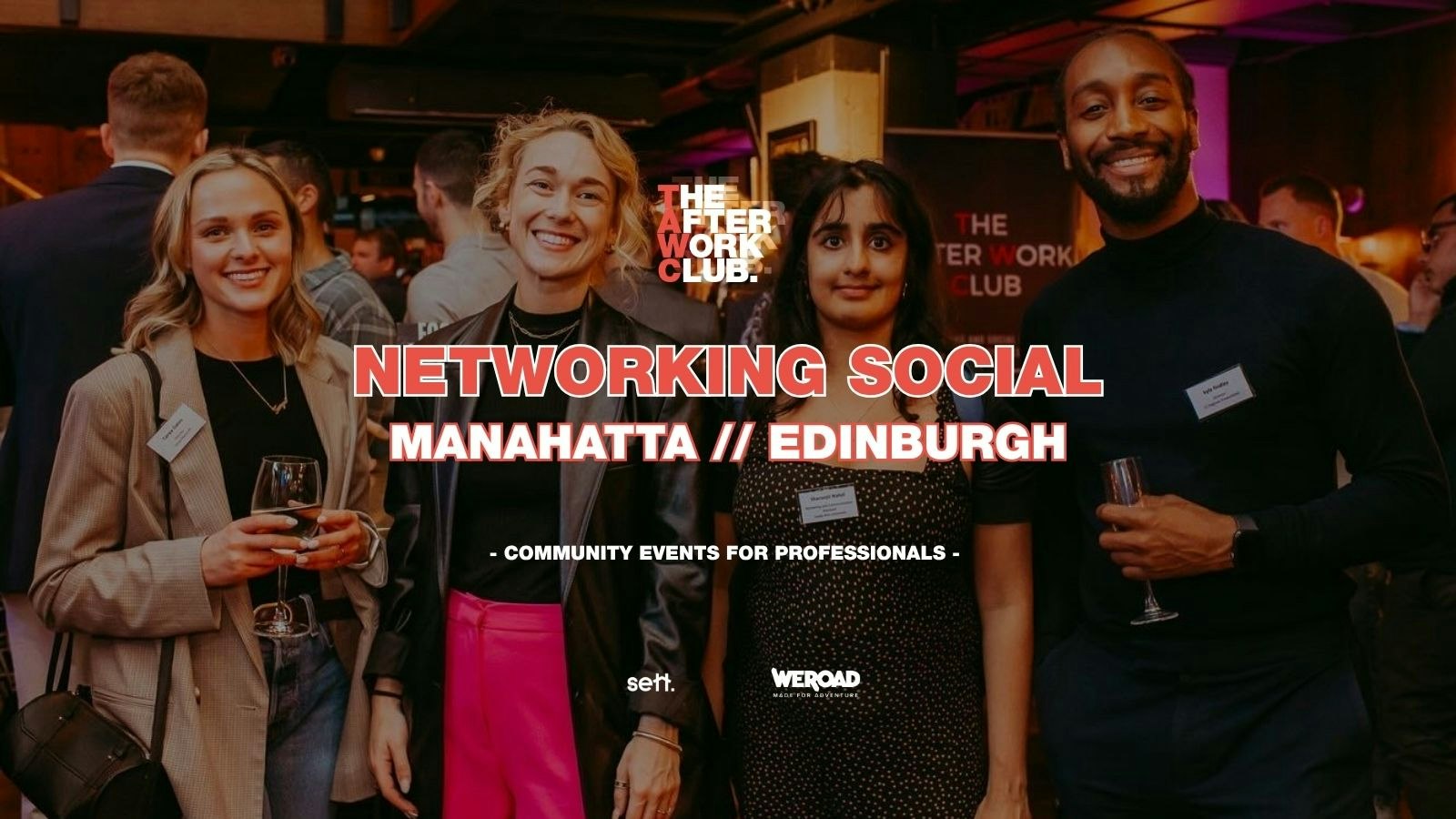 Networking Social – The After Work Club X Manahatta (Edinburgh)