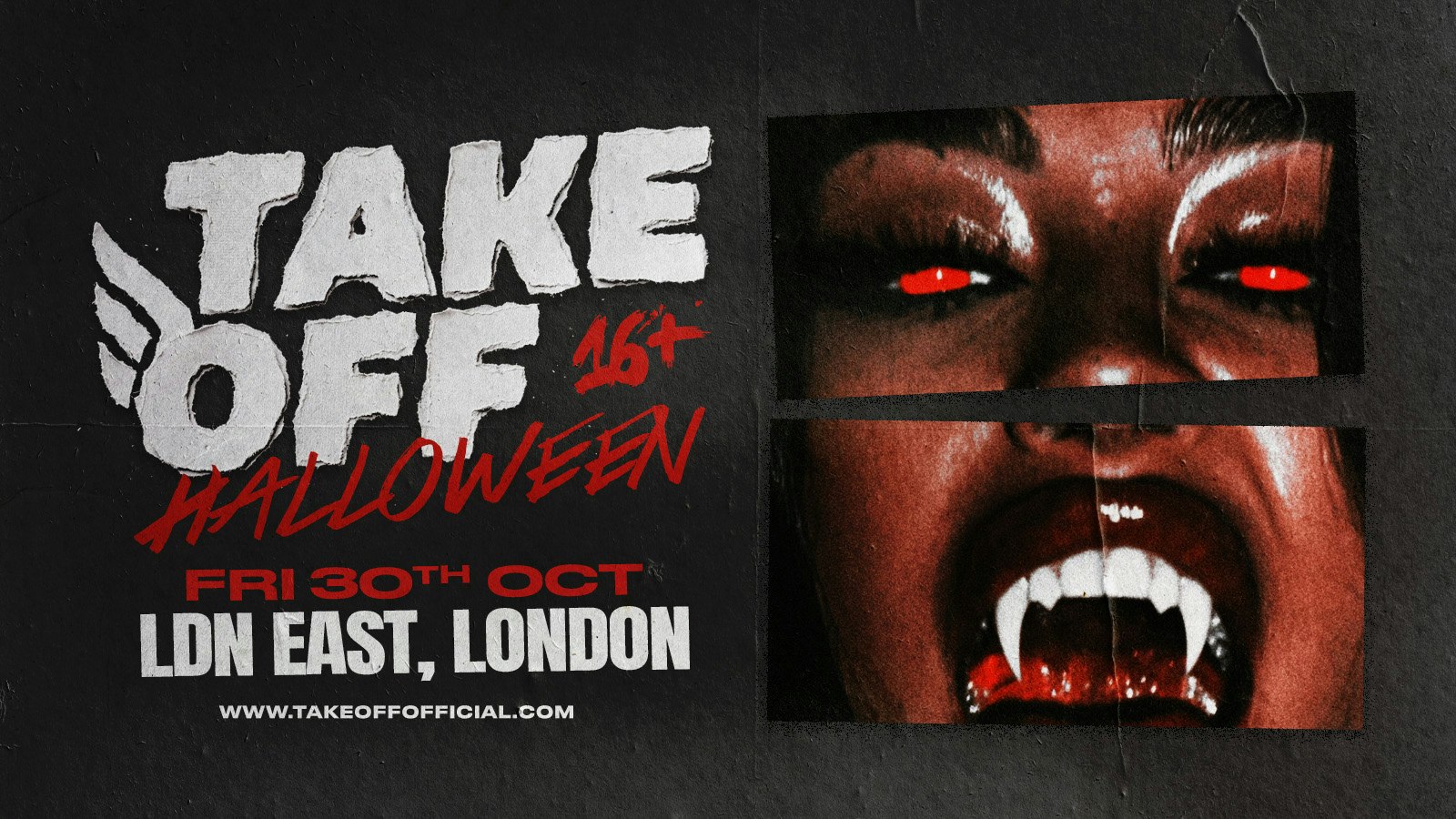 Take Off 16+ HALLOWEEN RAVE 2026! 🎃 LDN EAST ☠️