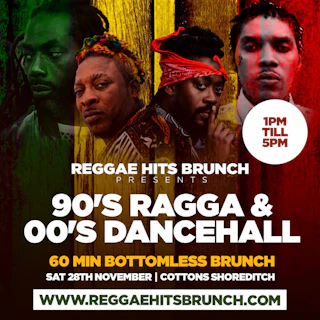 90'S RAGGA & 00'S DANCEHALL BOTTOMLESS BRUNCH