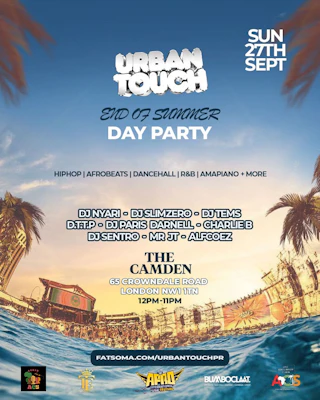 URBAN TOUCH END OF SUMMER DAY PARTY