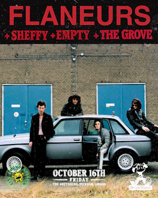 Flaneurs headline show with Sheffy, Empty and The Grove