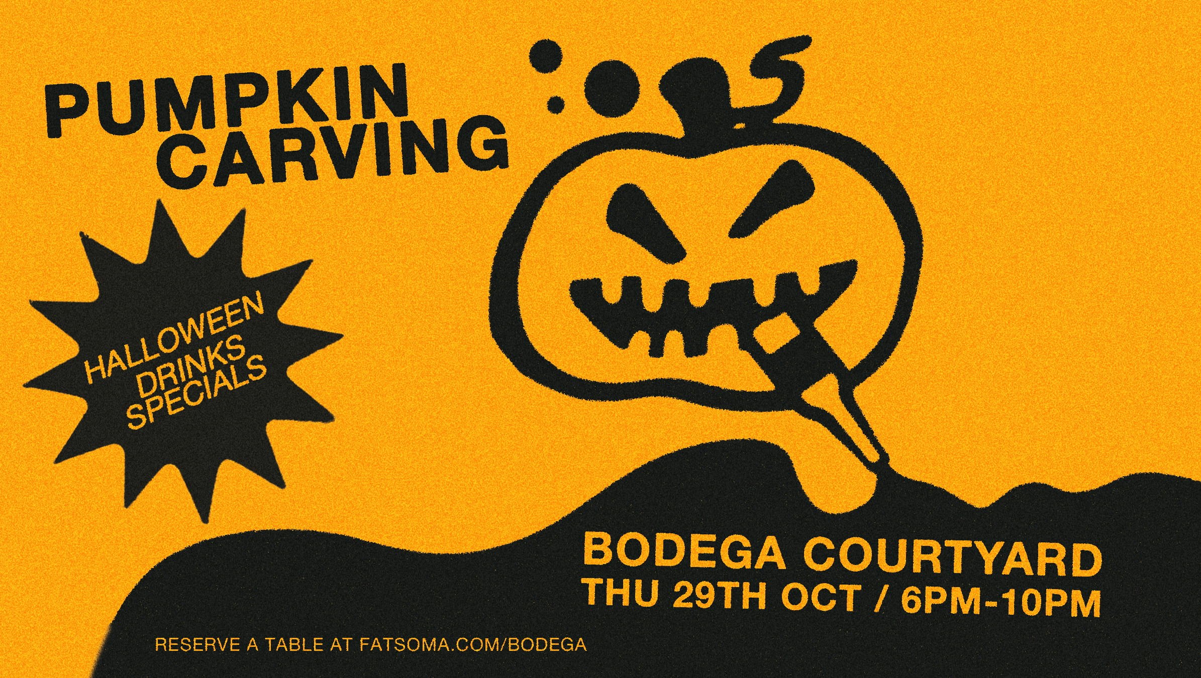 Pumpkin Carving at The Bodega