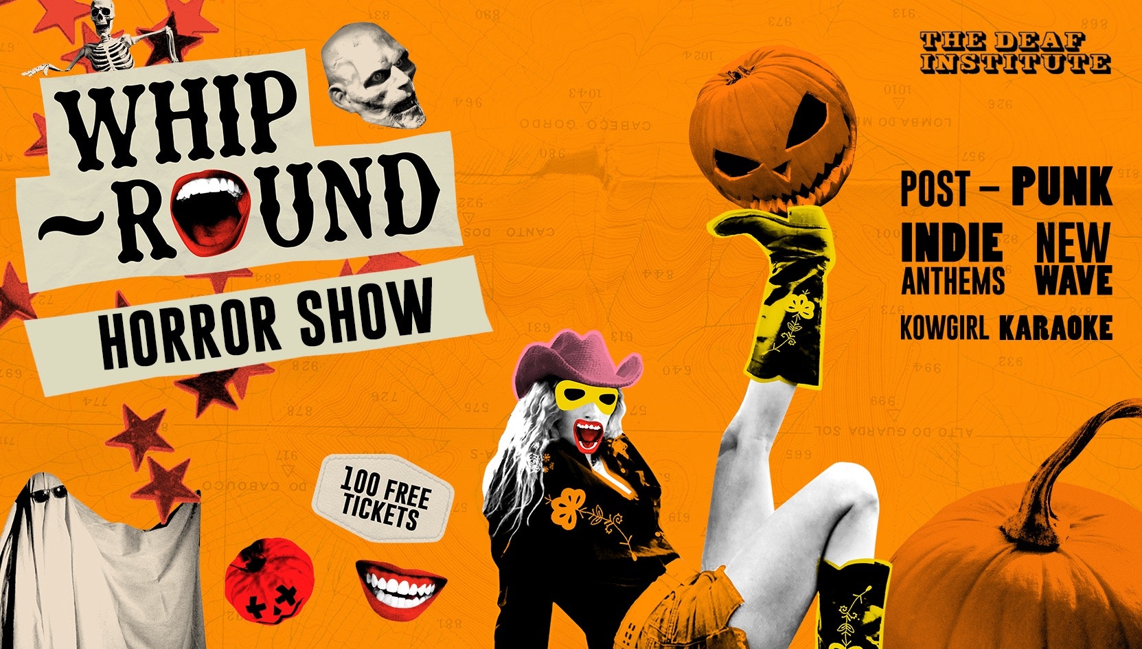 Whip-Round HALLOWEEN HORRORSHOW👻 HALLOWEEN SPECIAL | THURSDAYS AT DEAF | INDIE CLASSICS, POST-PUNK, NEW WAVE + MORE