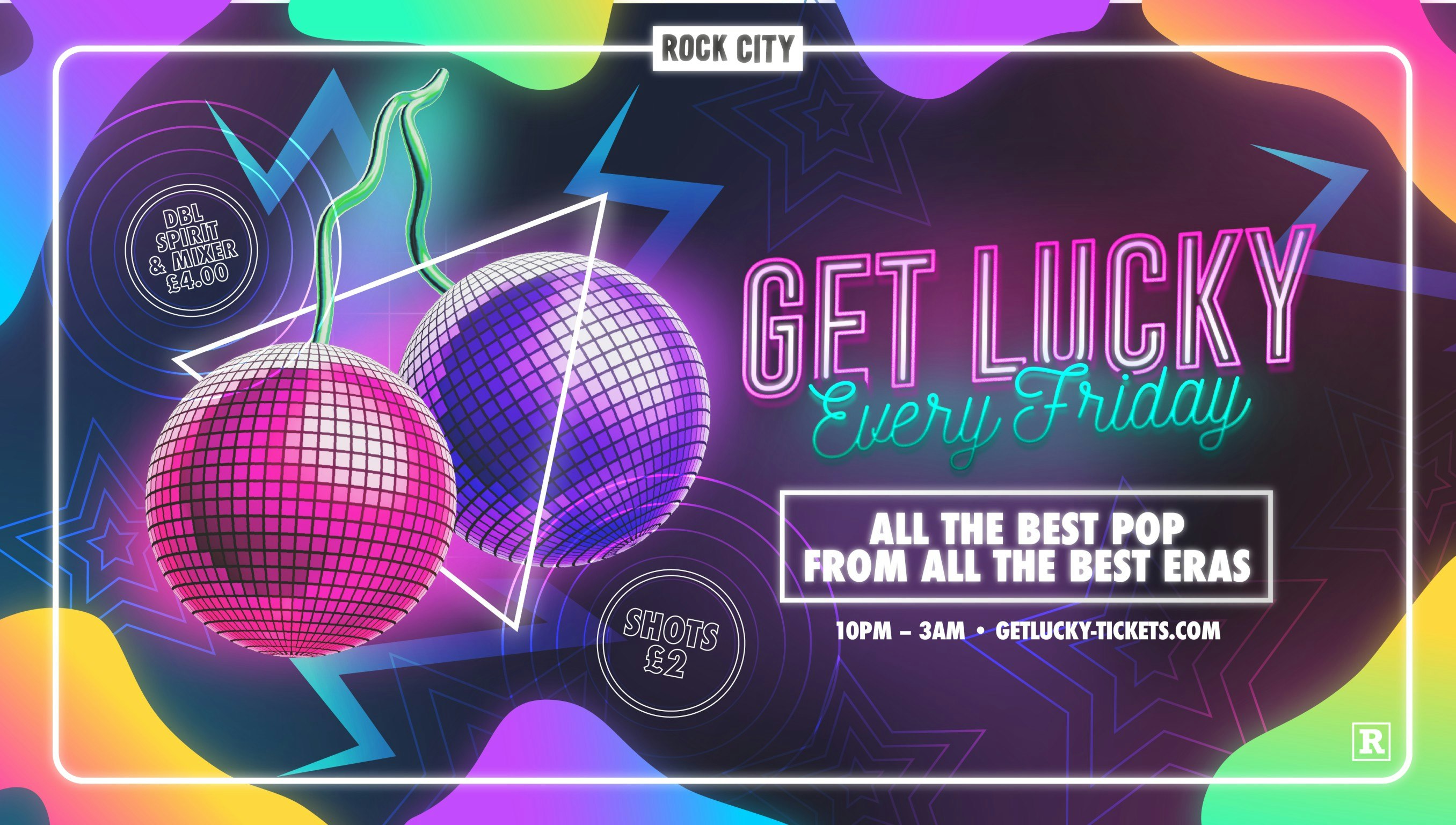 Get Lucky – Nottingham’s Biggest Friday Night – 25/09/26