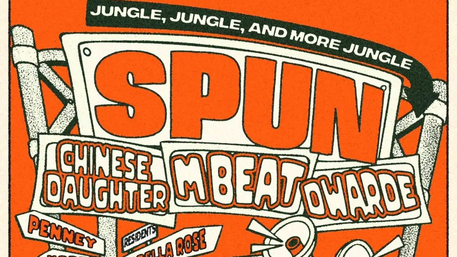 SPUN: M-Beat, Dwarde, Chinese Daughter + Residents