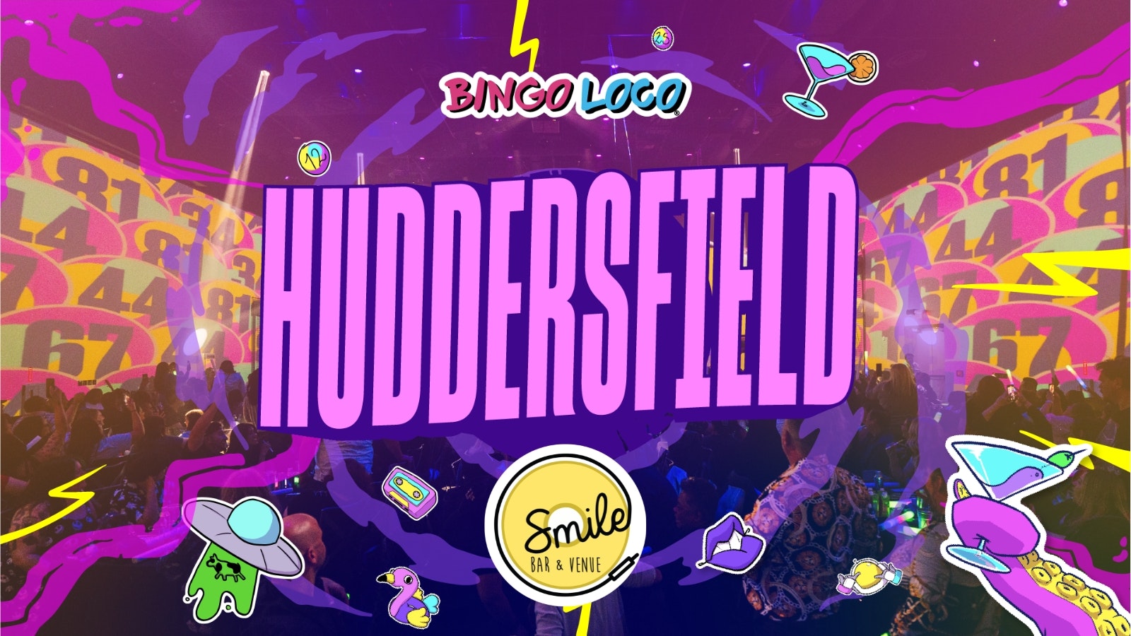 BINGO LOCO – HUDDERSFIELD