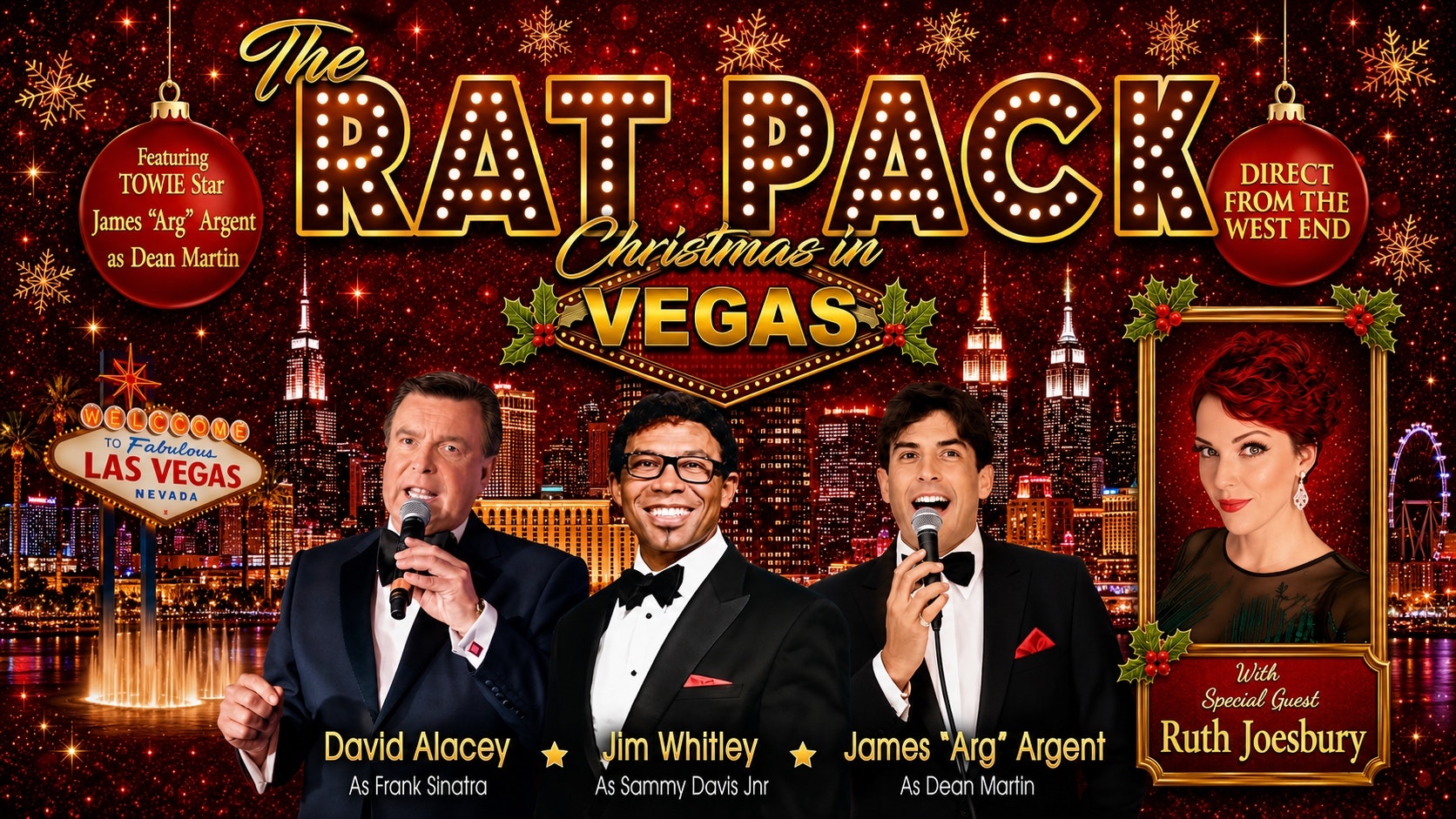 🎅🏼 The Christmas Rat Pack Show – Frank Sinatra, Dean Martin & Sammy Davis Jr