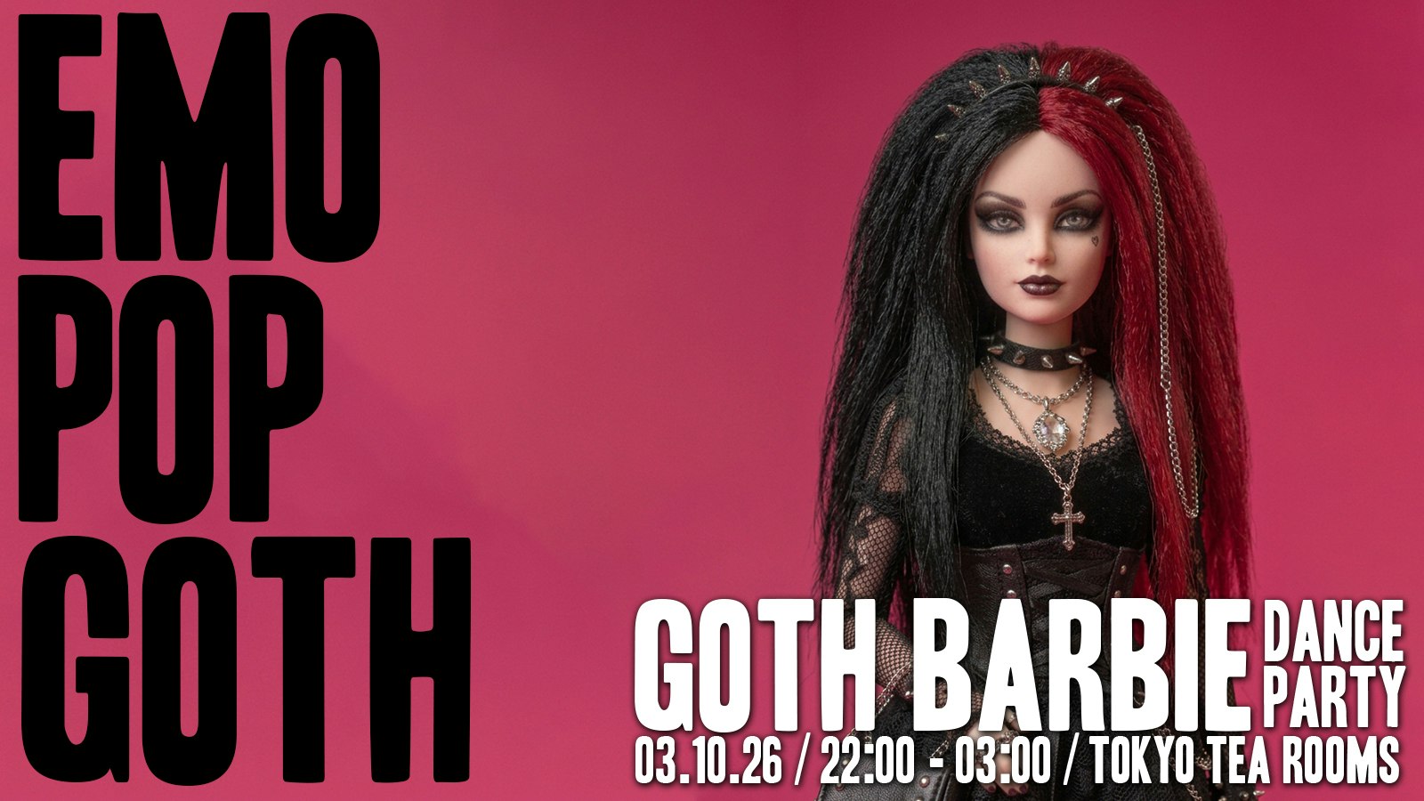 Goth Barbie Dance Party 💖🖤  Canterbury