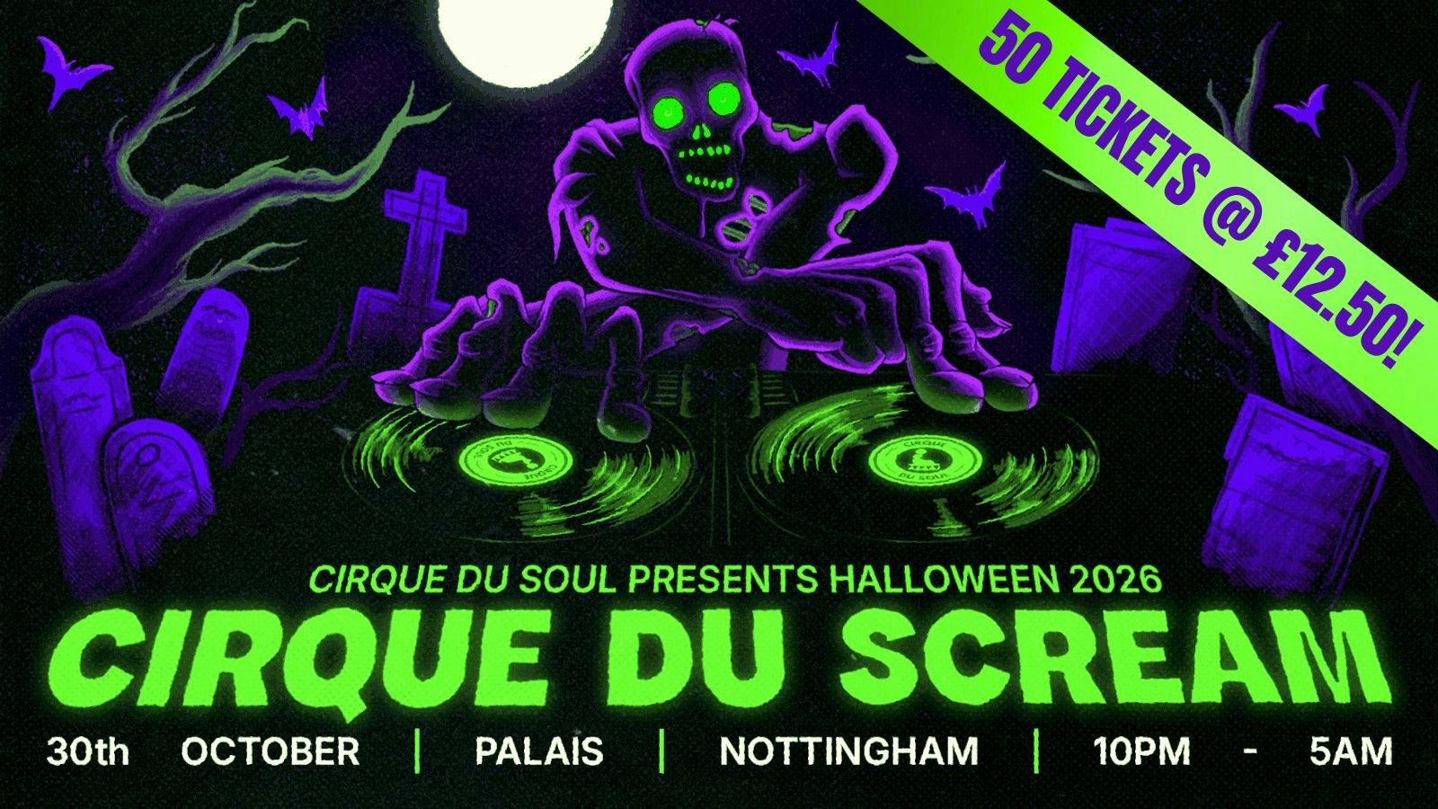 Cirque Du Soul: Nottingham // Halloween
