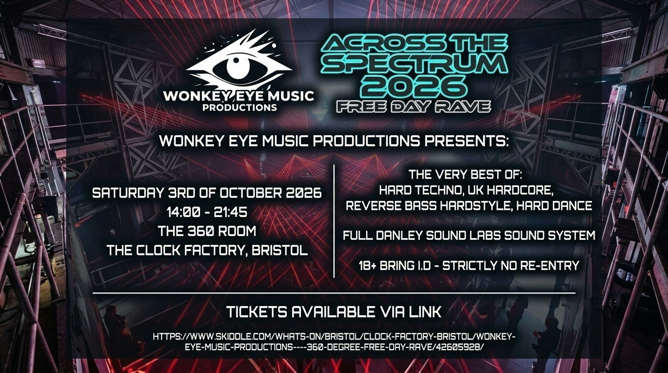 Wonkey Eye Music Productions: 360° Free Day Rave.