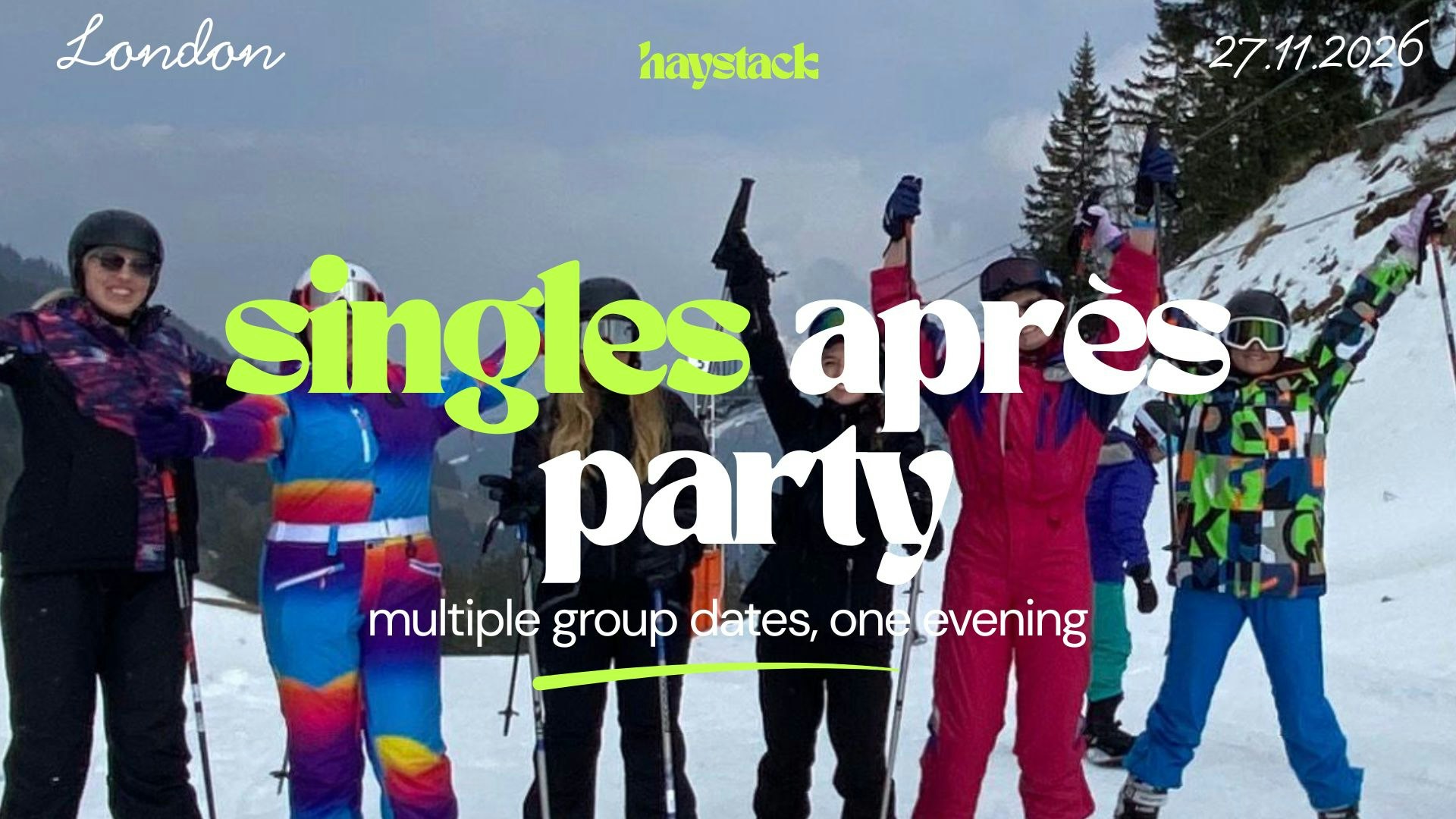 LONDON | SINGLES APRÈS﻿ SOCIAL | FRIDAY 27TH NOVEMBER
