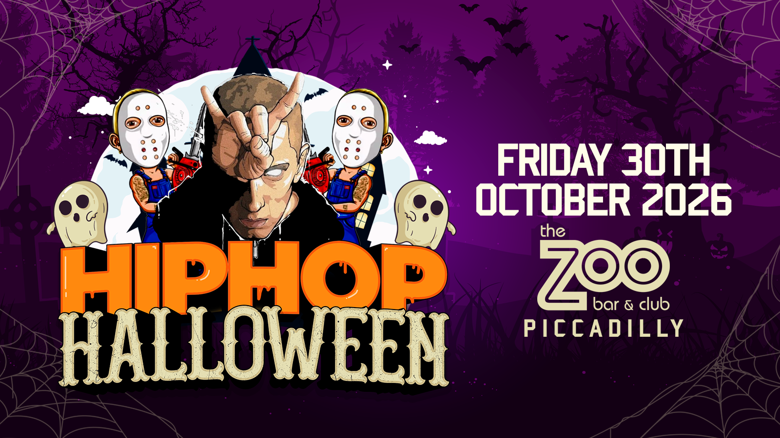 The Hip Hop Halloween – Central London Halloween Party!