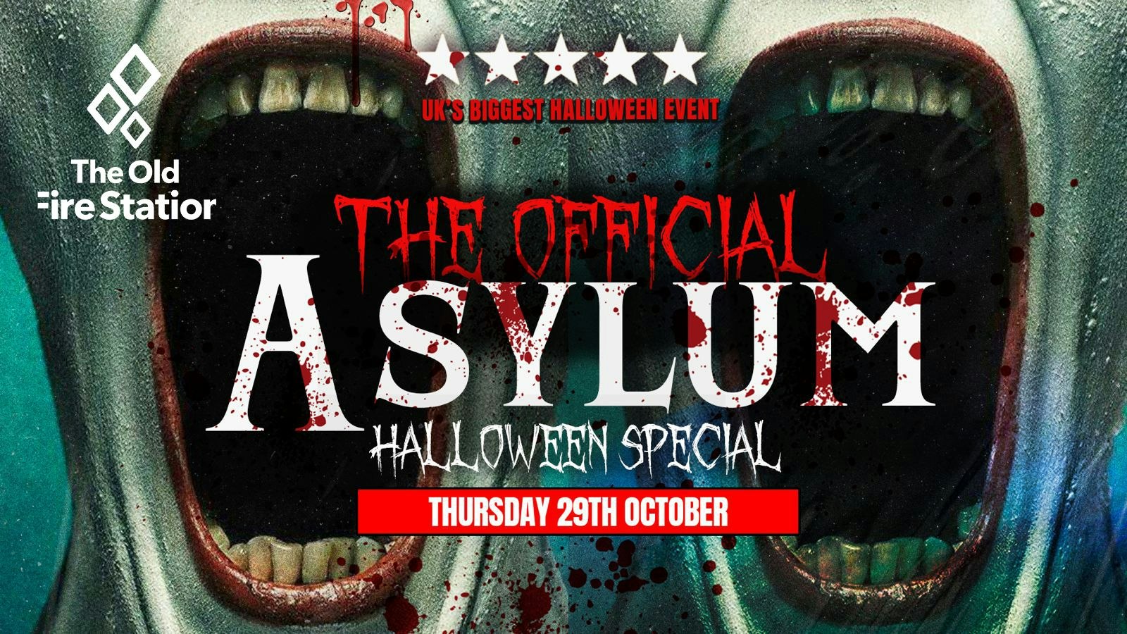 BOURNEMOUTH HALLOWEEN 🎃 – THE ASYLUM – Sold out 10 years running!