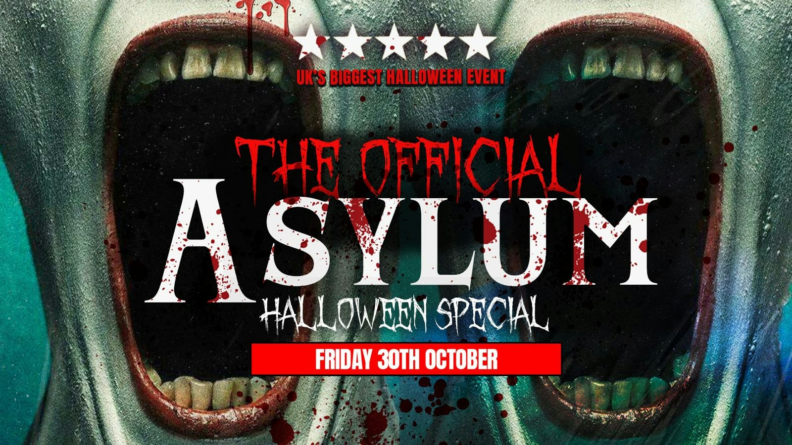 WINDSOR HALLOWEEN 🎃 – THE ASYLUM – Sold out 10 years running! RHUL’s Biggest Halloween Event