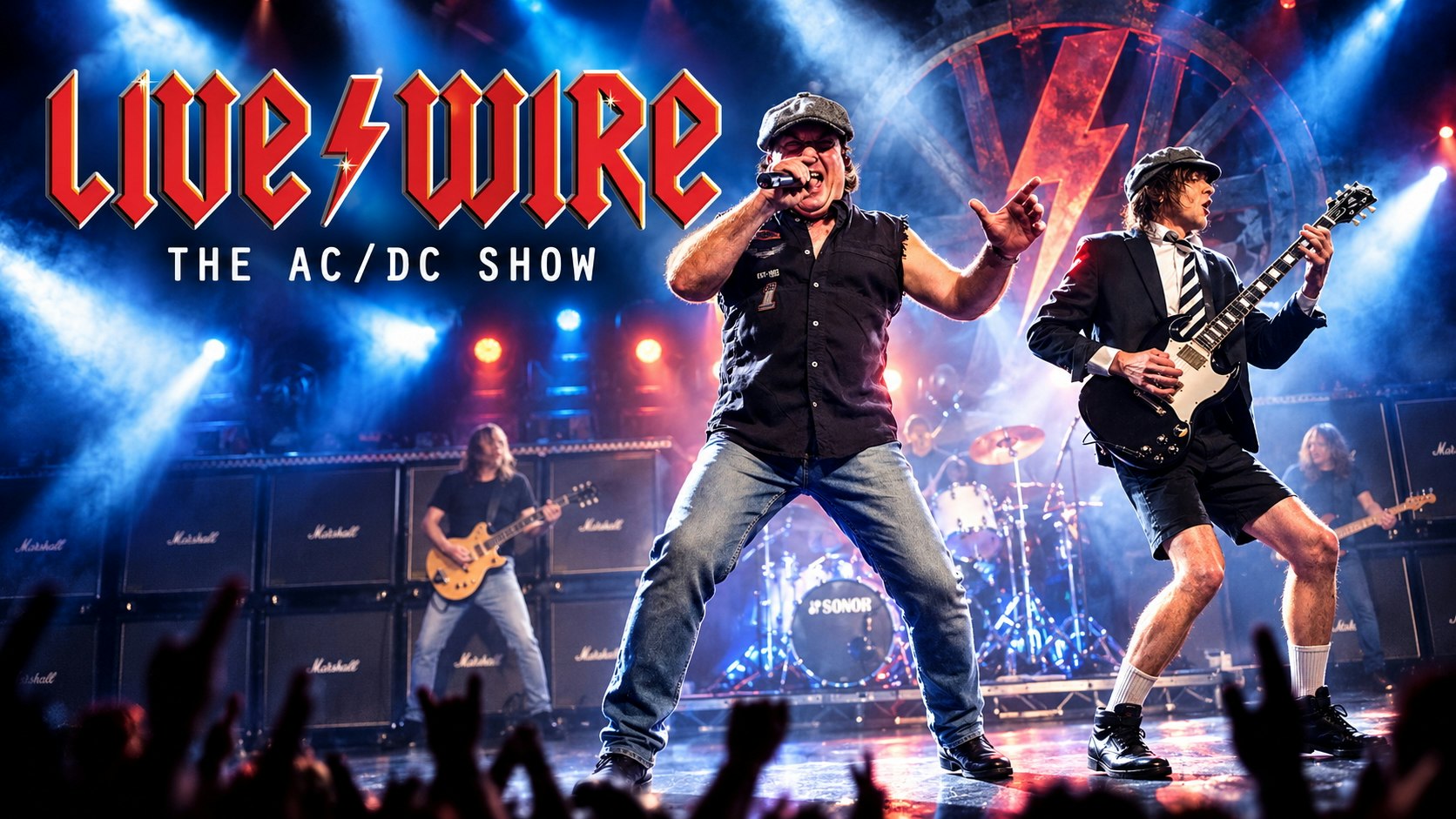 Livewire the AC/DC Show bringing TNT High Voltage Dirty Deeds to Shrewsbury