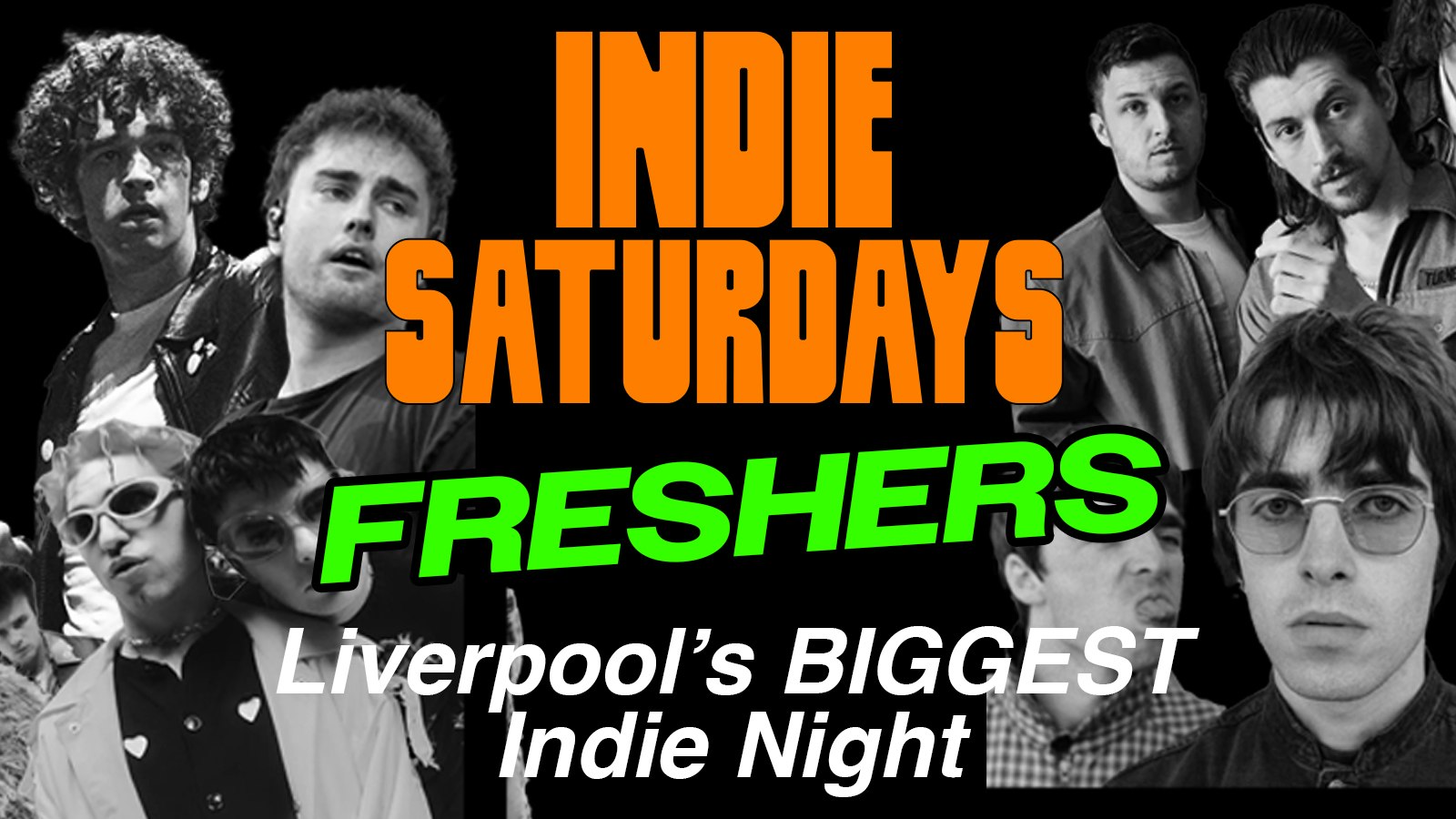 💥Shit Indie Disco Presents – INDIE SATURDAYS 💥 Liverpools biggest weekend indie party – AT TUNNEL (beneath Heebies on Seel Street – £5 DOUBLE VODKA & MIXER – OPEN UNTIL 6AM – LAST WEEK LOCKED OUT