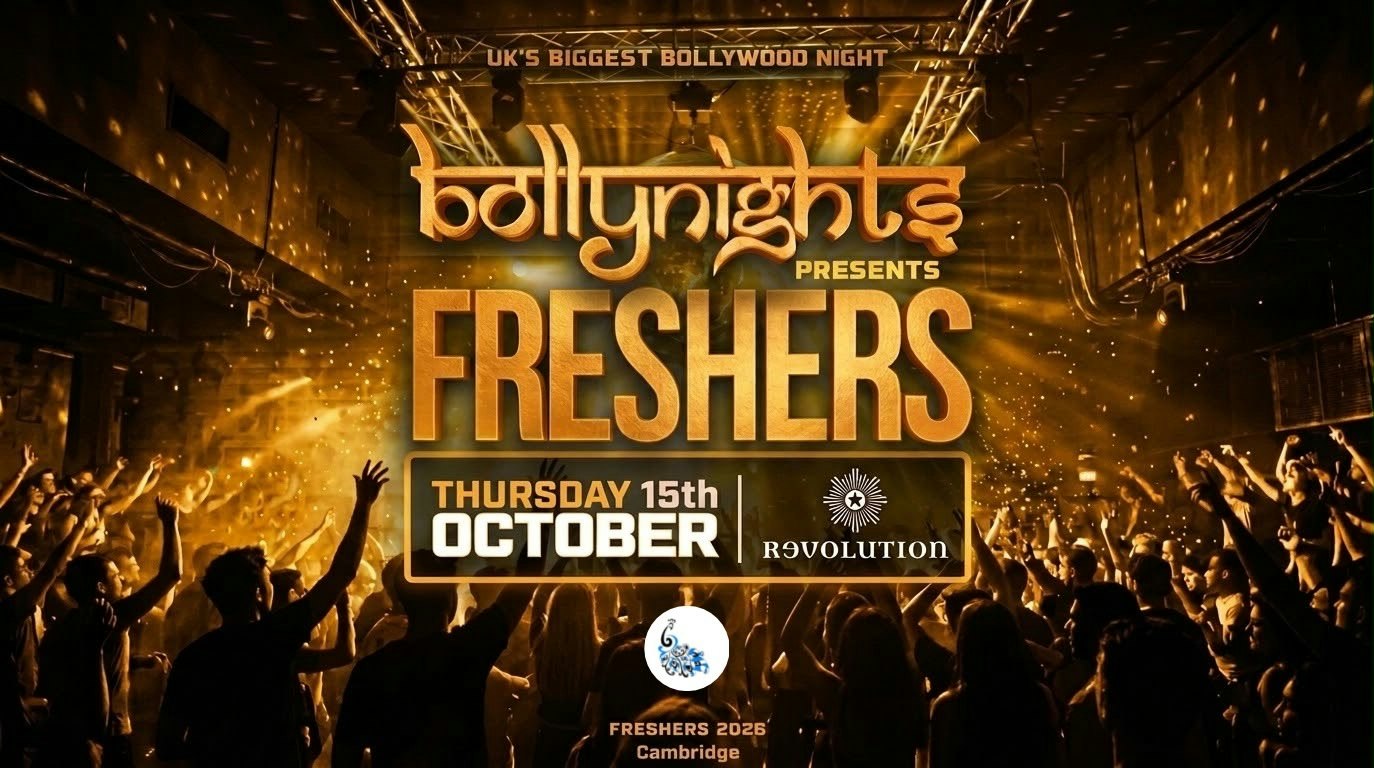 Bollynights Cambridge – FRESHERS WELCOME PARTY | Thursday 15th October | Revolution
