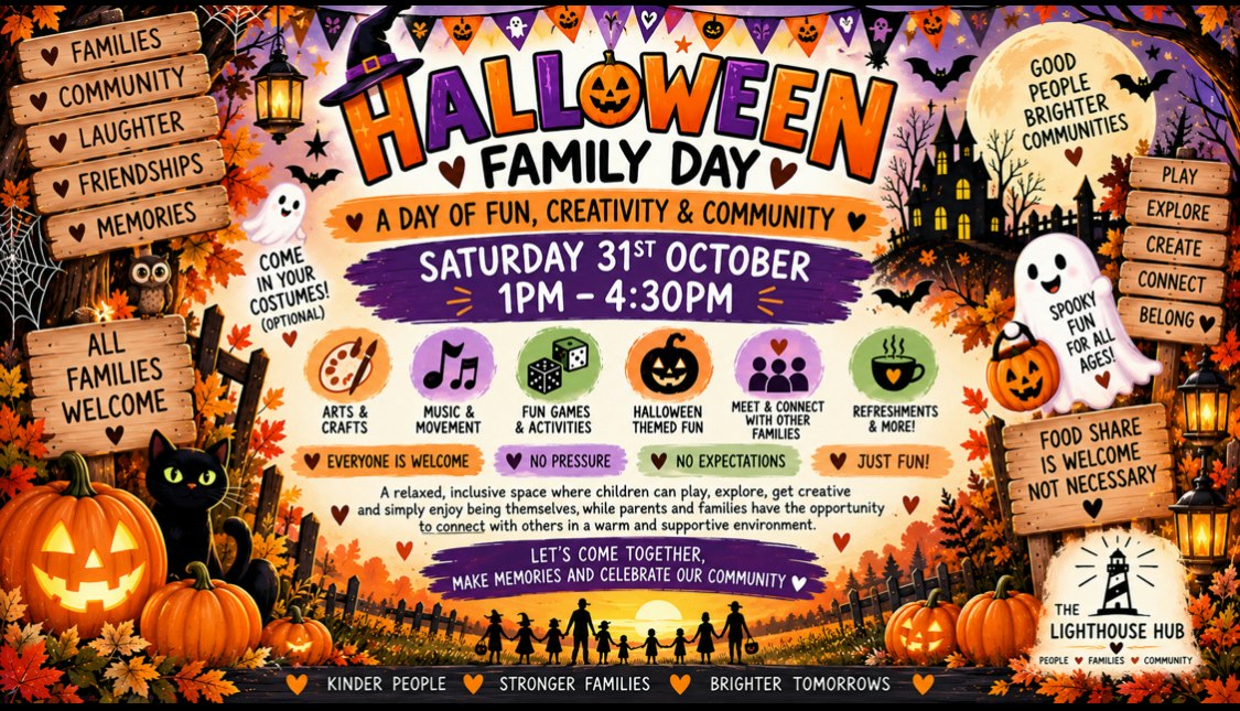 🎃 HALLOWEEN FANCY DRESS PARTY 👻👼 ﻿ (SATURDAY 31ST OCTOBER) @ THE LIGHTHOUSE HUB