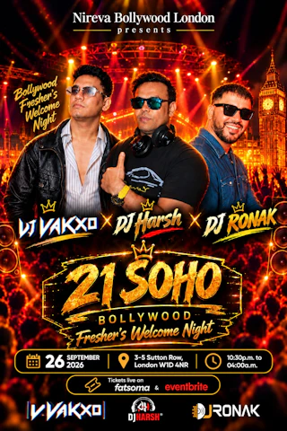 London Bollywood Night-The Universities Fresher's Welcome Night