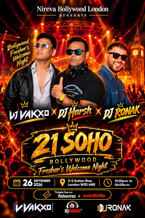 London Bollywood Night-The Universities Fresher's Welcome Night