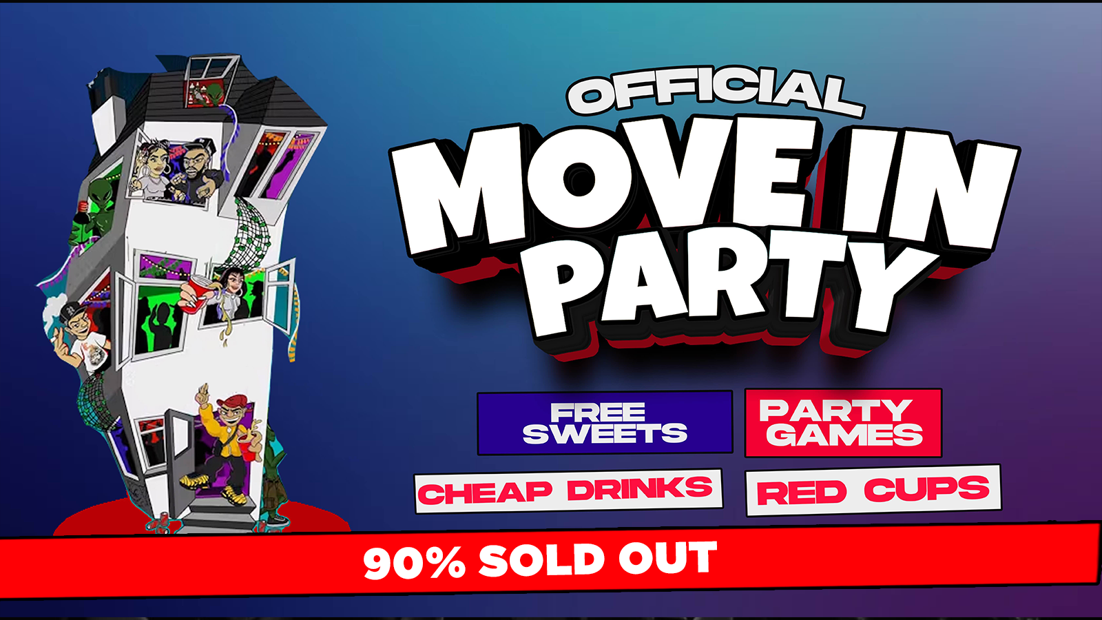 ⚠️  PRE MOVE IN FLASH SALE ⚠️ Coventry & Warwick Freshers Welcome Week – Official Move In Party ‼️ ⚠️ 90% SOLD OUT!! ⚠️