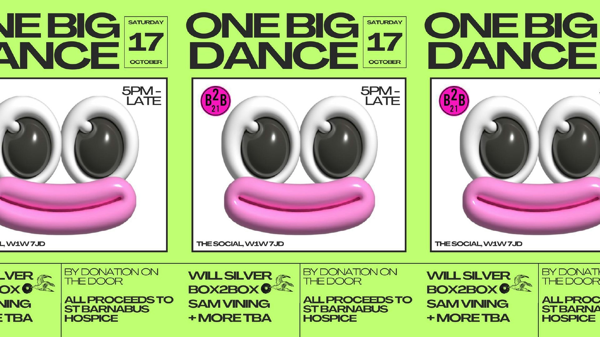B2B presents: ONE BIG DANCE