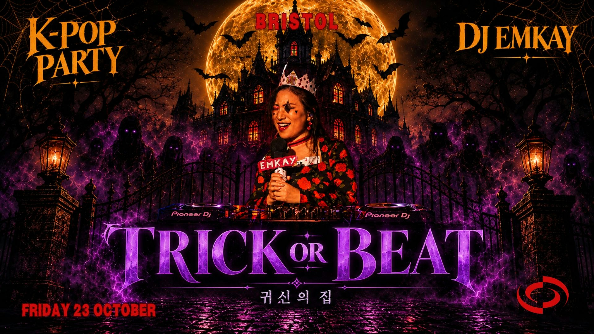 Bristol KPOP HALLOWEEN “TRICK OR BEAT” with DJ EMKAY | Friday 23rd October