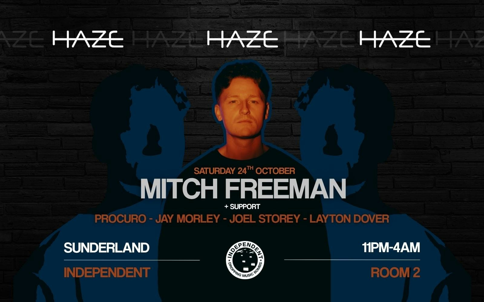 Haze Presents: Mitch Freeman  [Upstairs @ The Sesh]