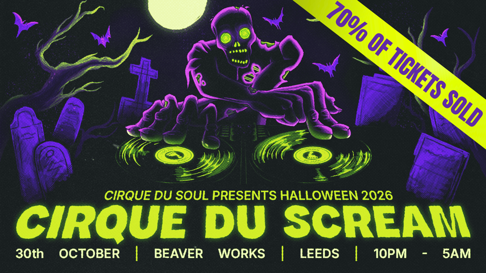 Cirque Du Soul: Leeds // Halloween