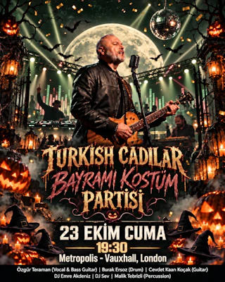 💀 TURKISH HALLOWEEN AFTER DARK 💀 | COSTUME PARTY I