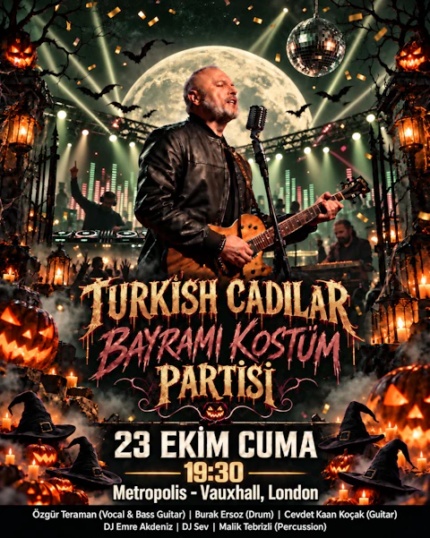 💀 TURKISH HALLOWEEN AFTER DARK 💀 | COSTUME PARTY I