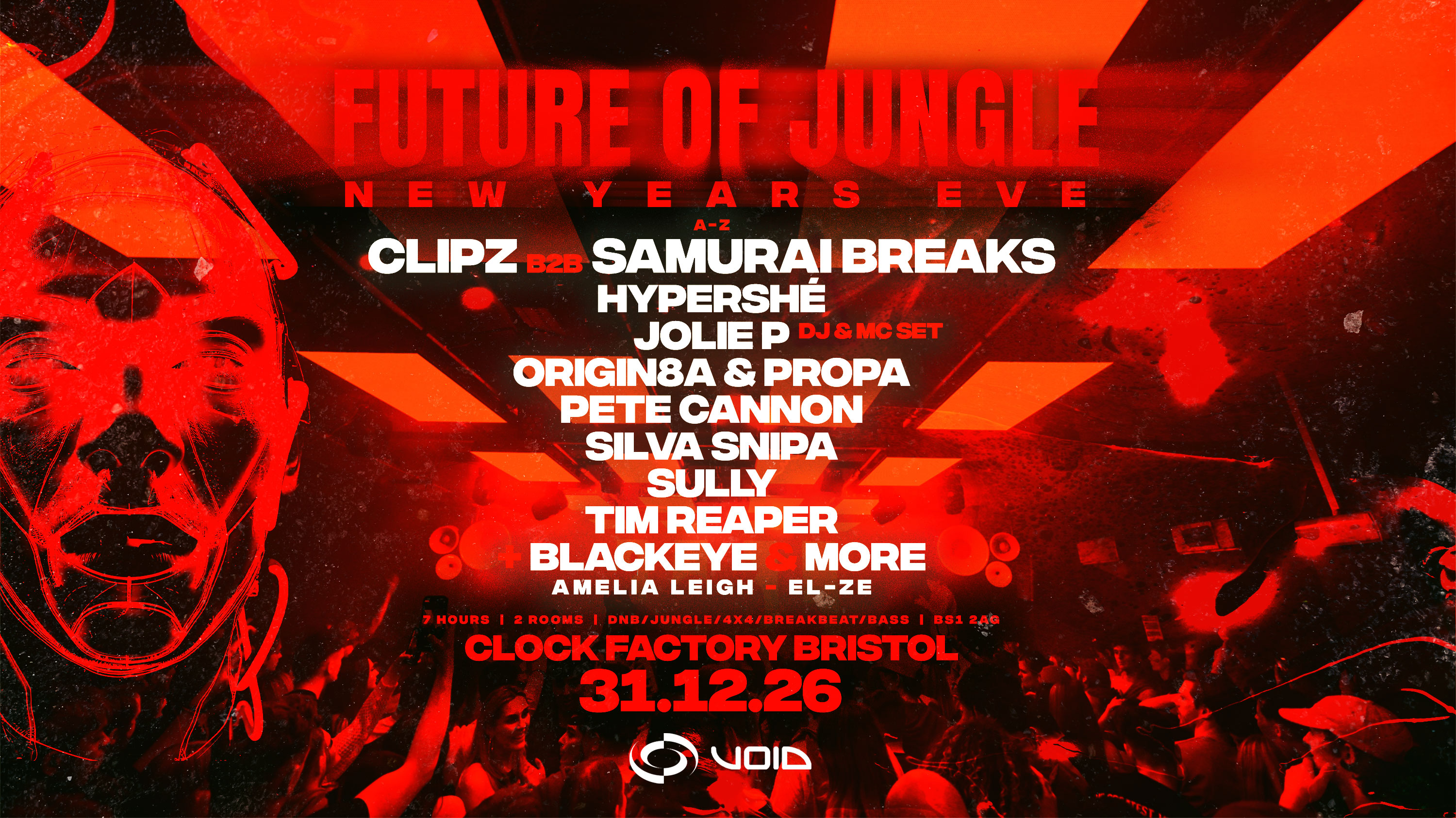 Clock Factory NYE | The Future of Jungle