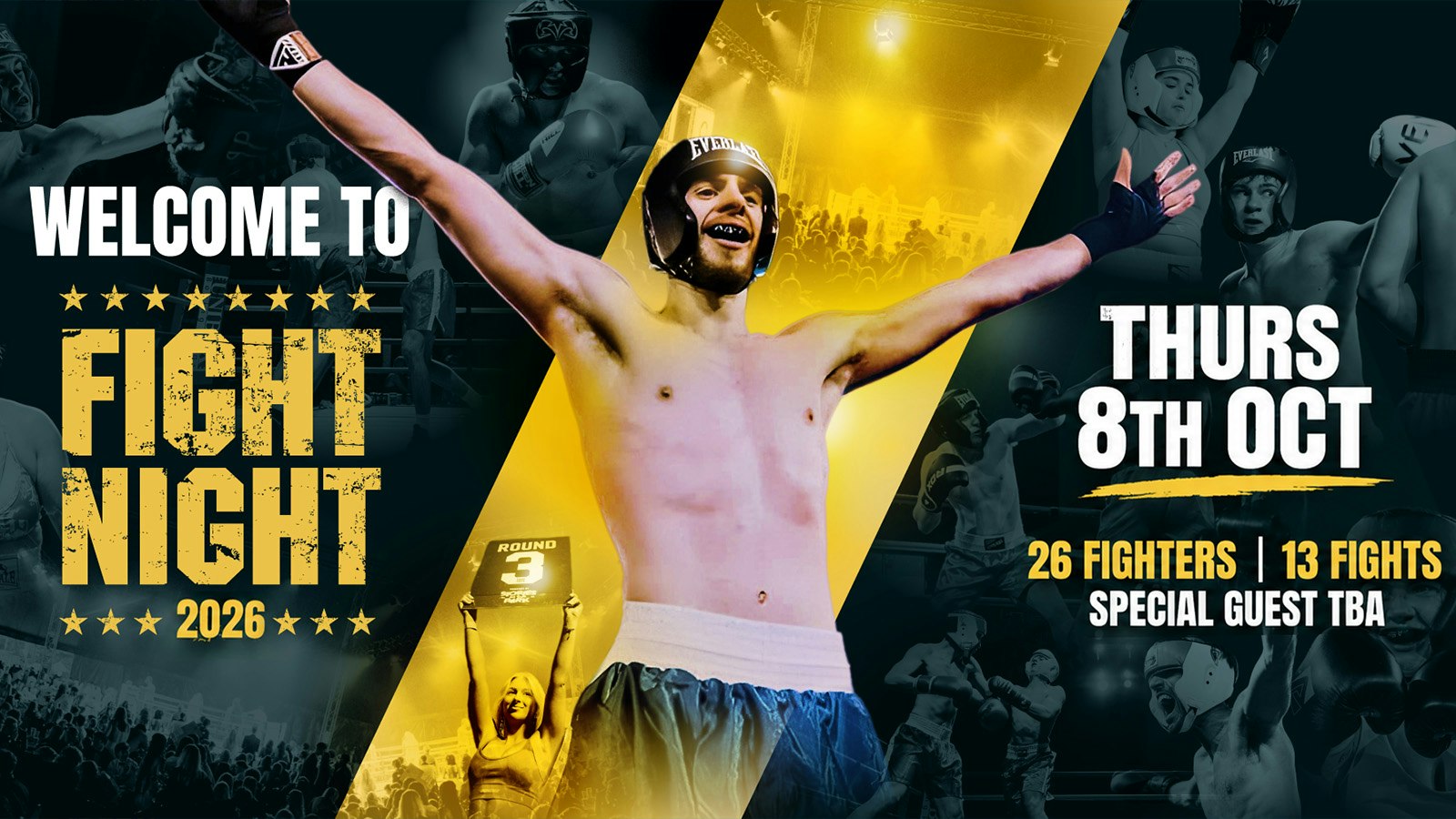 READING FIGHT NIGHT: THURSDAY 8TH OCT 2026 🥊