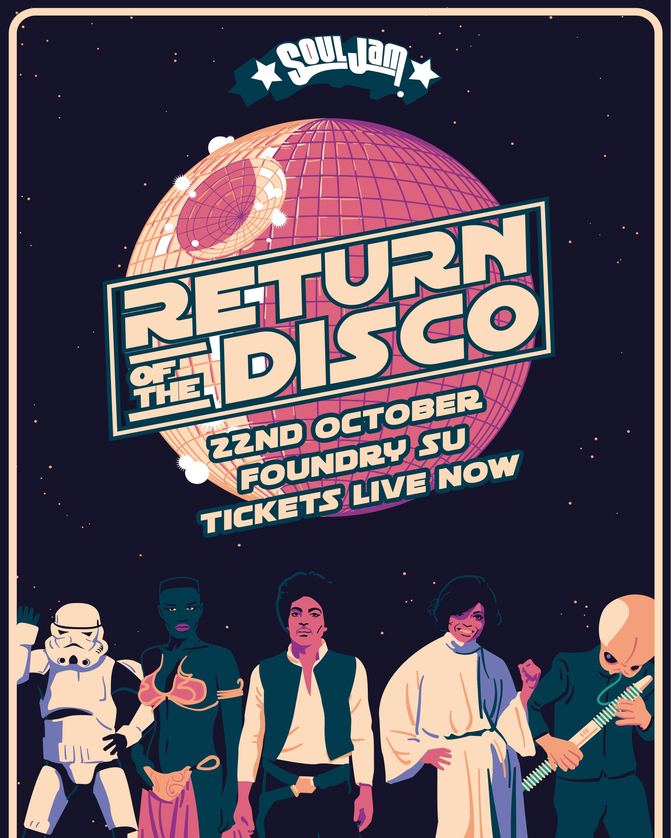 SoulJam // Sheffield // Return of the Disco // 22nd October
