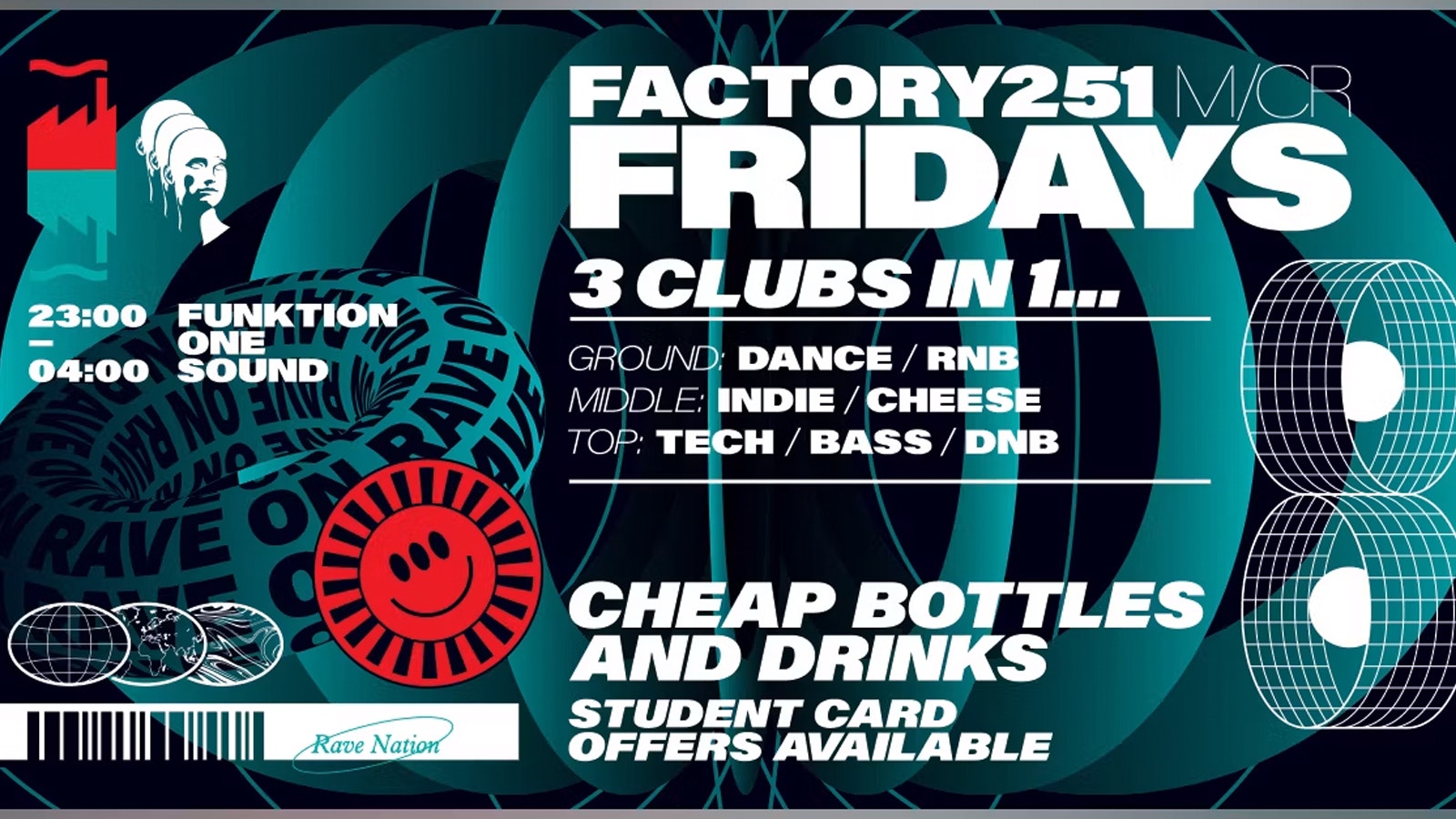 FACTORY 251 FRIDAYS – SALFORD FRESHERS FRIDAY