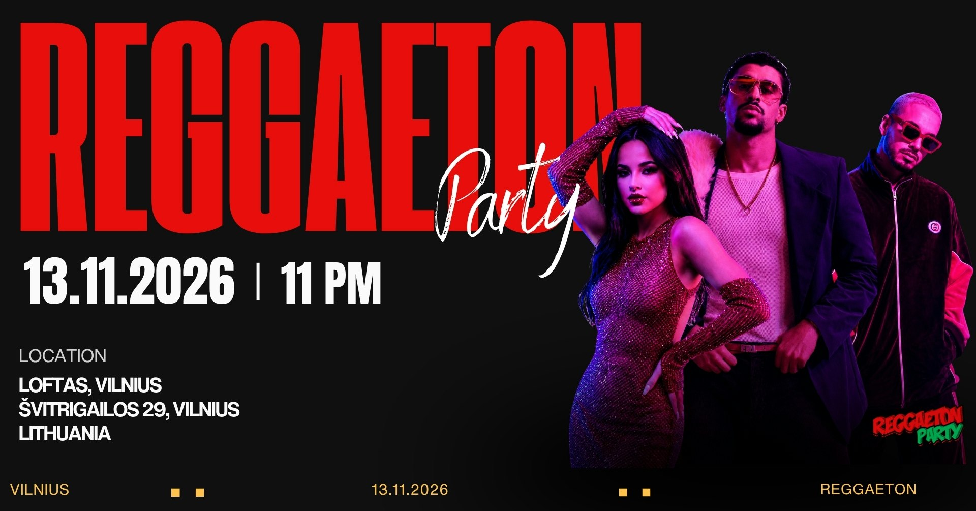 Reggaeton Party (Lithuania) November!