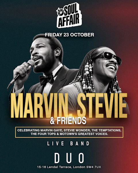 Soul Affair Marvin. Stevie & Friends