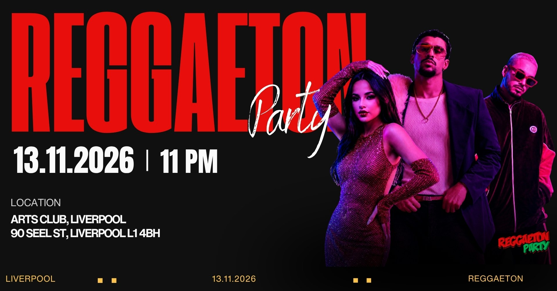 Reggaeton Party (Liverpool) November 2026
