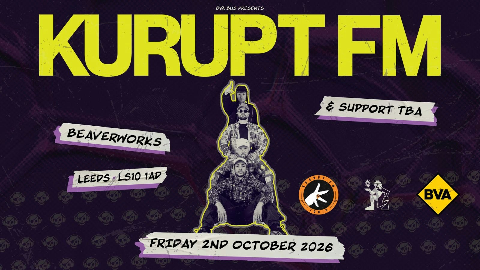 Beaverworks presents KURUPT FM – Fri 2nd Oct