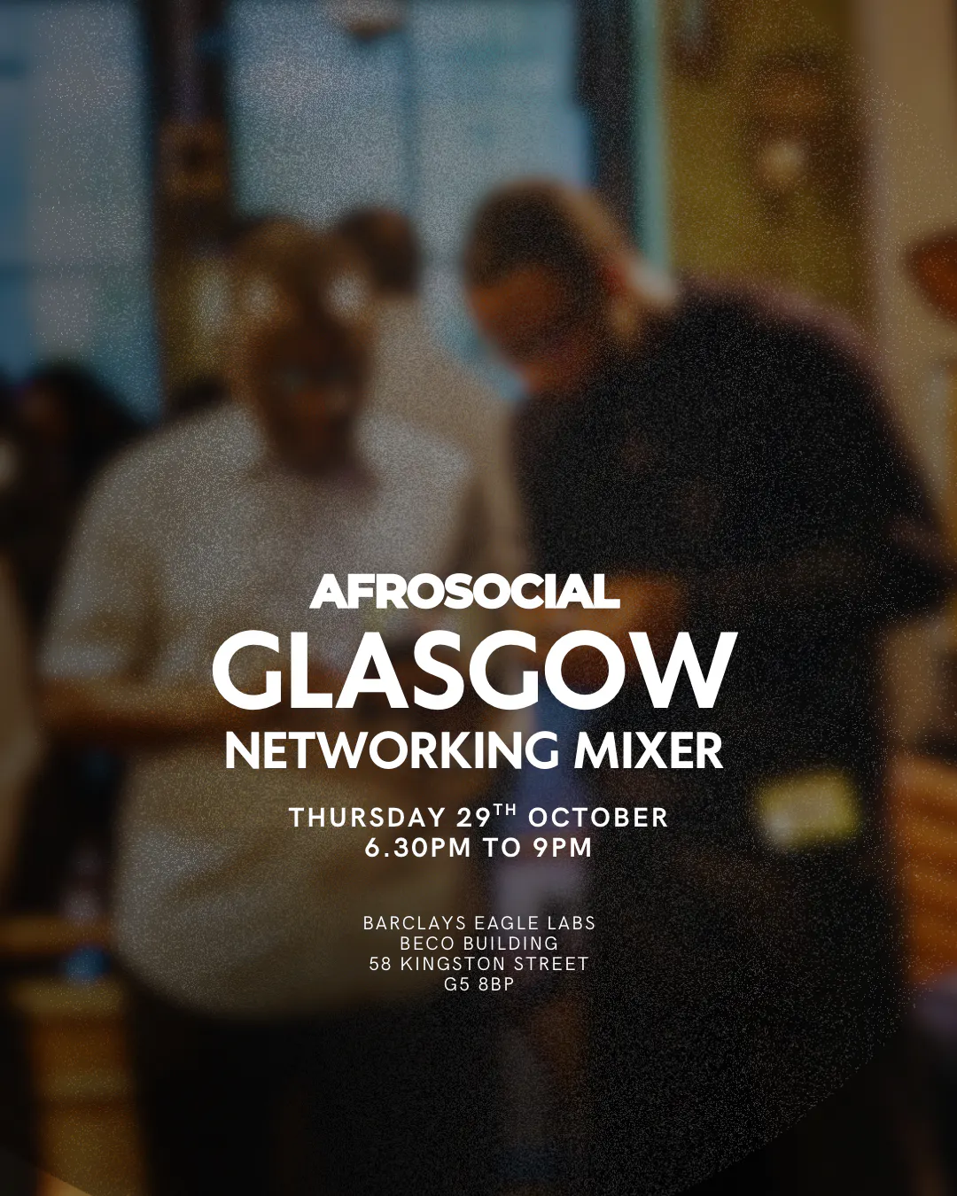 Glasgow Mixer — Black History Month Edition