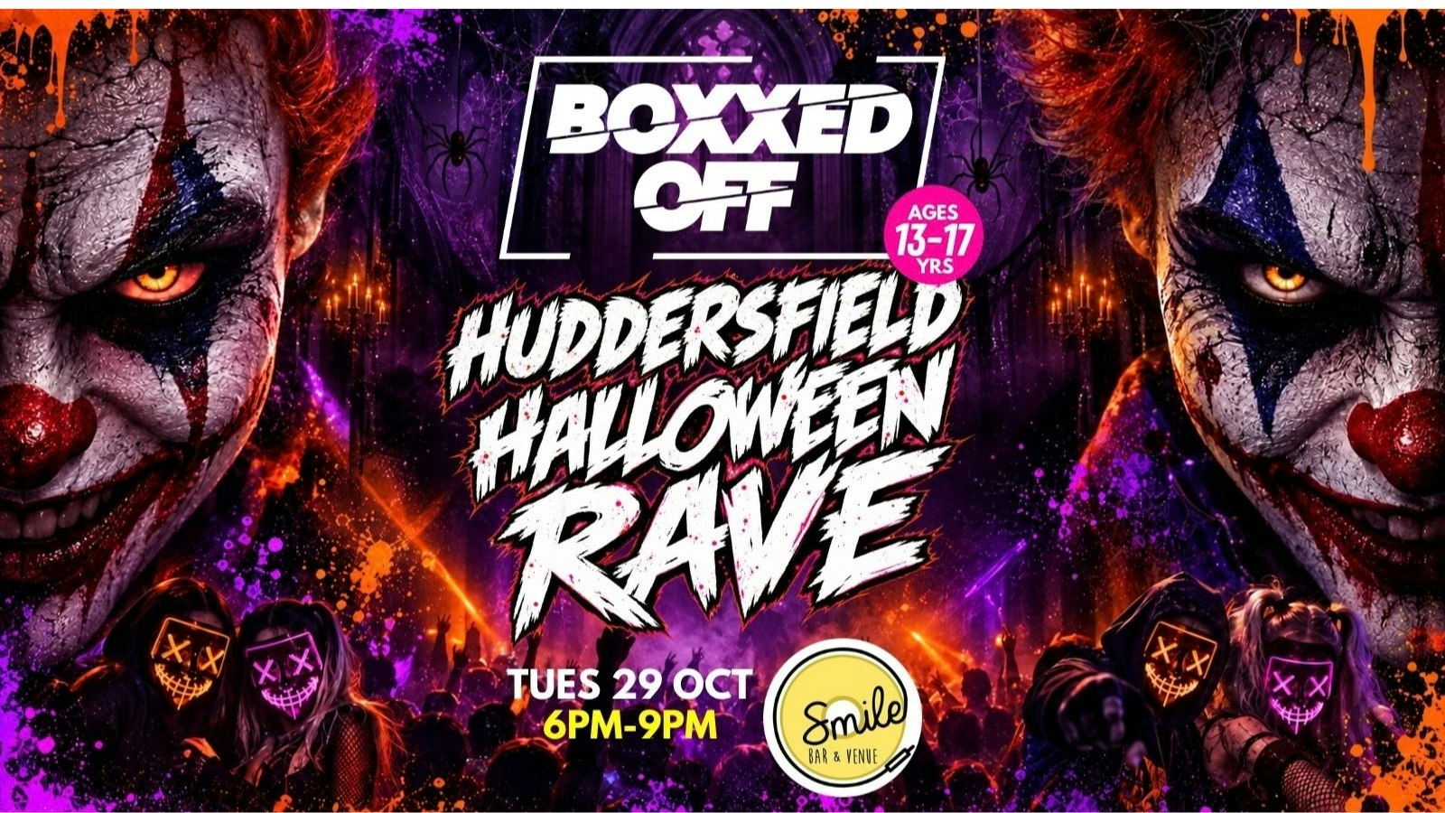 BOXXED OFF HUDDERSFIELD HALLOWEEN ☠️🎃👻