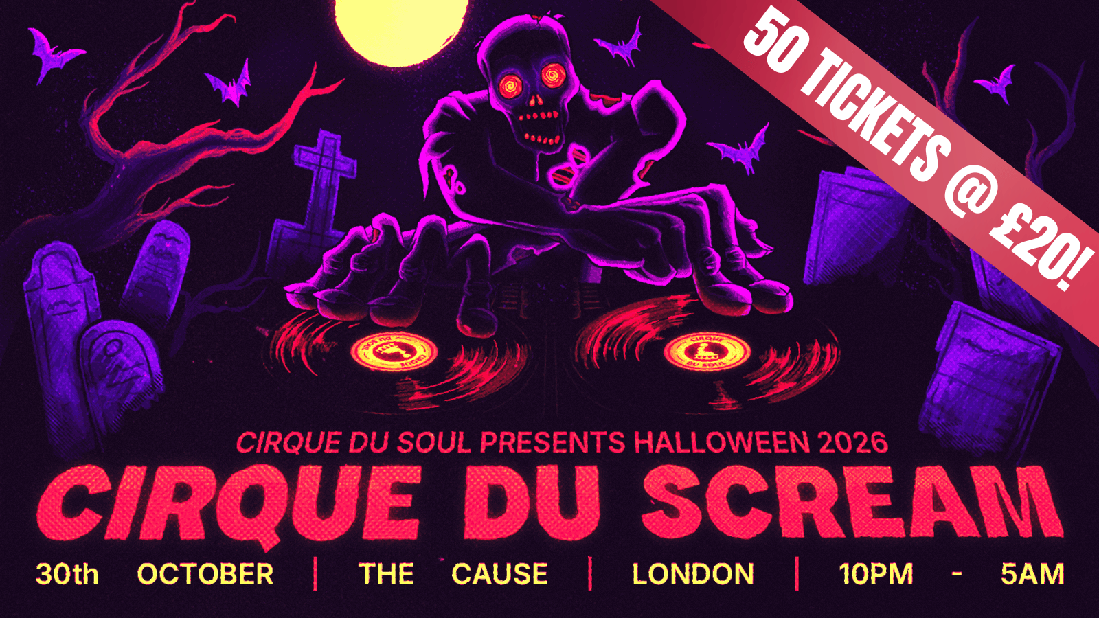 Cirque Du Soul: London // Halloween