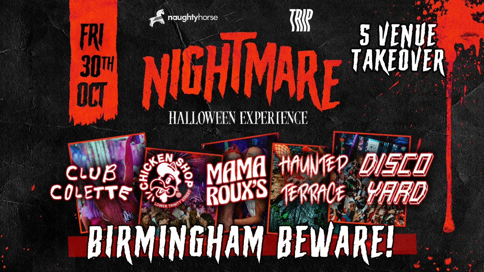 Nightmare Halloween Experience 2026 X TRIP (5 Rooms) 🎃👻 [87% Sold Out!]