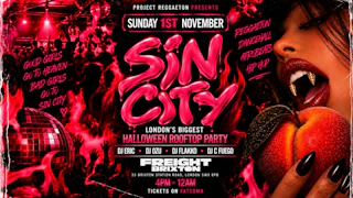 😈 SIN CITY - HALLOWEEN PARTY 🍑